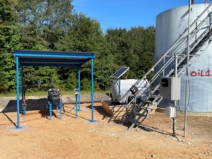 Image of pump and panel