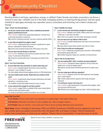 Cybersecurity Checklist pic Cybersecurity Checklist pic
